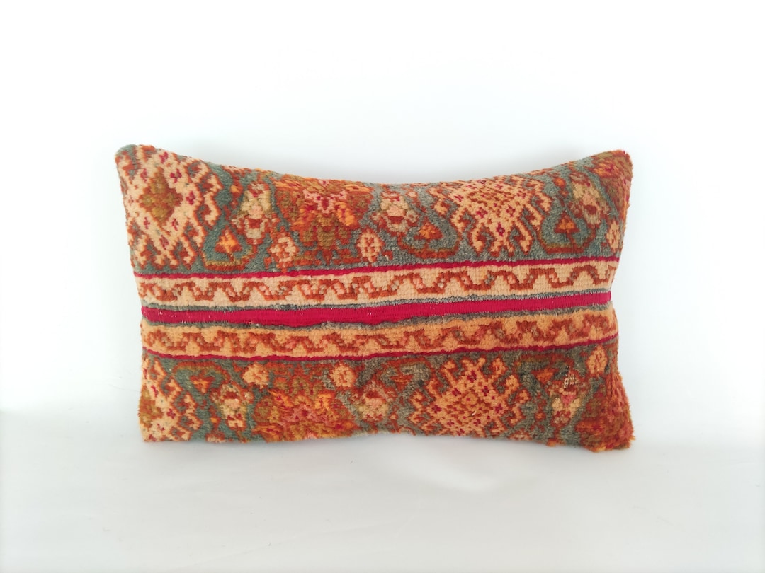 Almohada Kilim antigua, almohada vintage para sofá, almohada Kilim ...