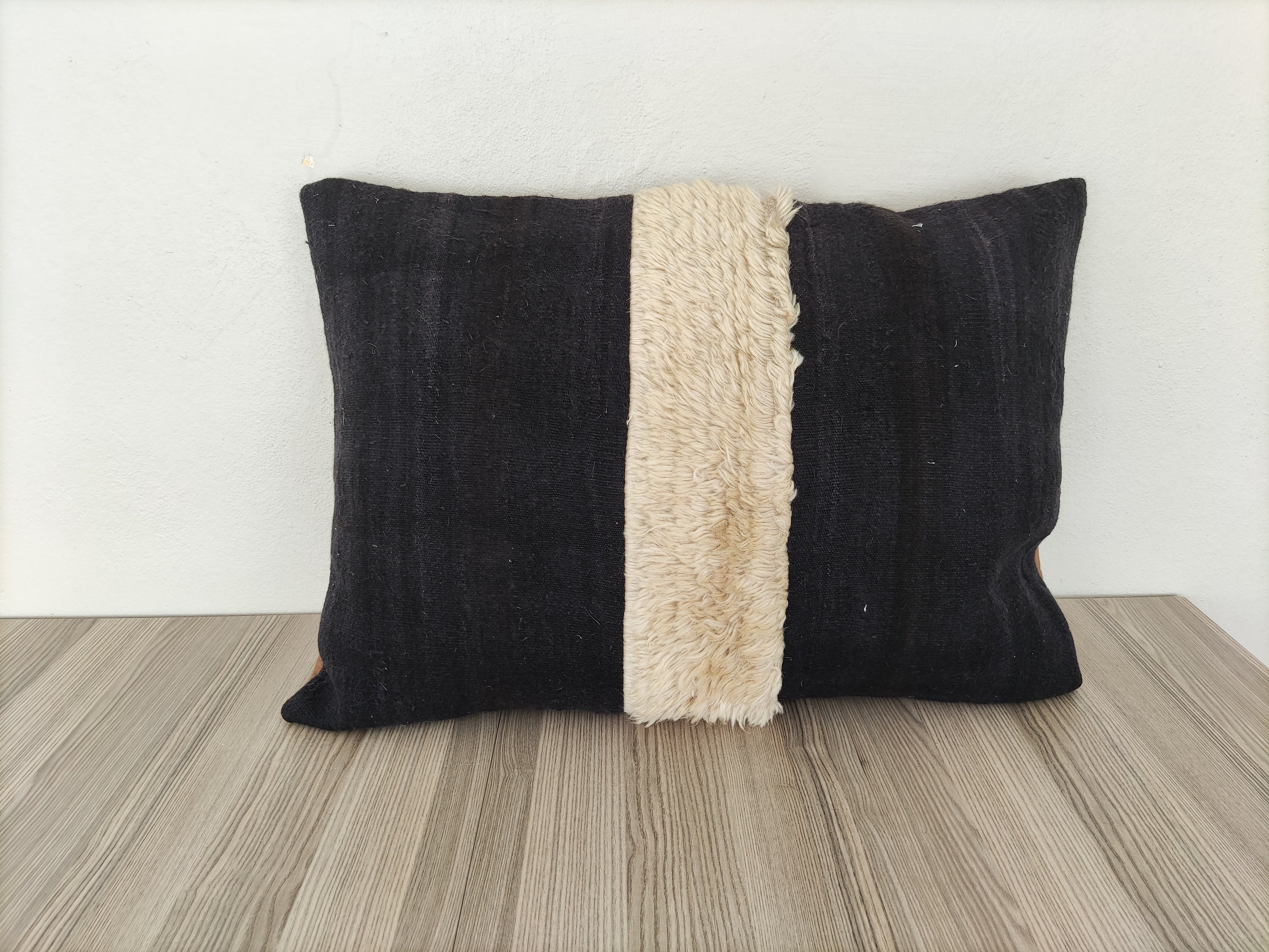 Natural Wool Pillow Cover 20x28 decorative Pillow beige Etsy UK