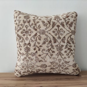 Decorative Kilim Pillow, Throw Pillows For Couch, Pillow Covers 20x20, Turkish Kilim Pillow, Boho Pillow, Handwoven Pillow, Farmhouse Pillow