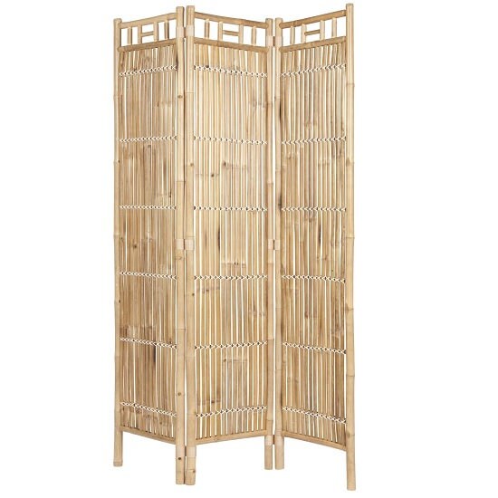 Handmade 3 Panel Bamboo Room Divider Screen by Ib Laursen Etsy UK