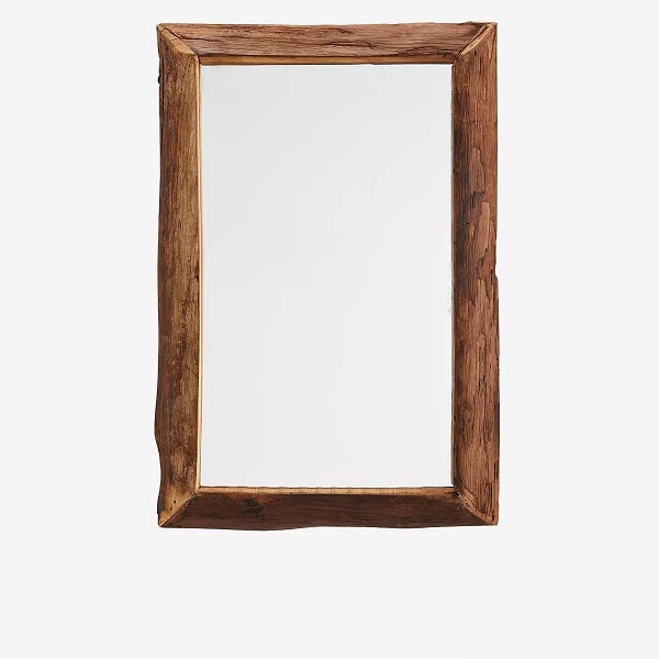 Miroir Avec Cadre En Bois H:45x30 cm par Madam Stoltz