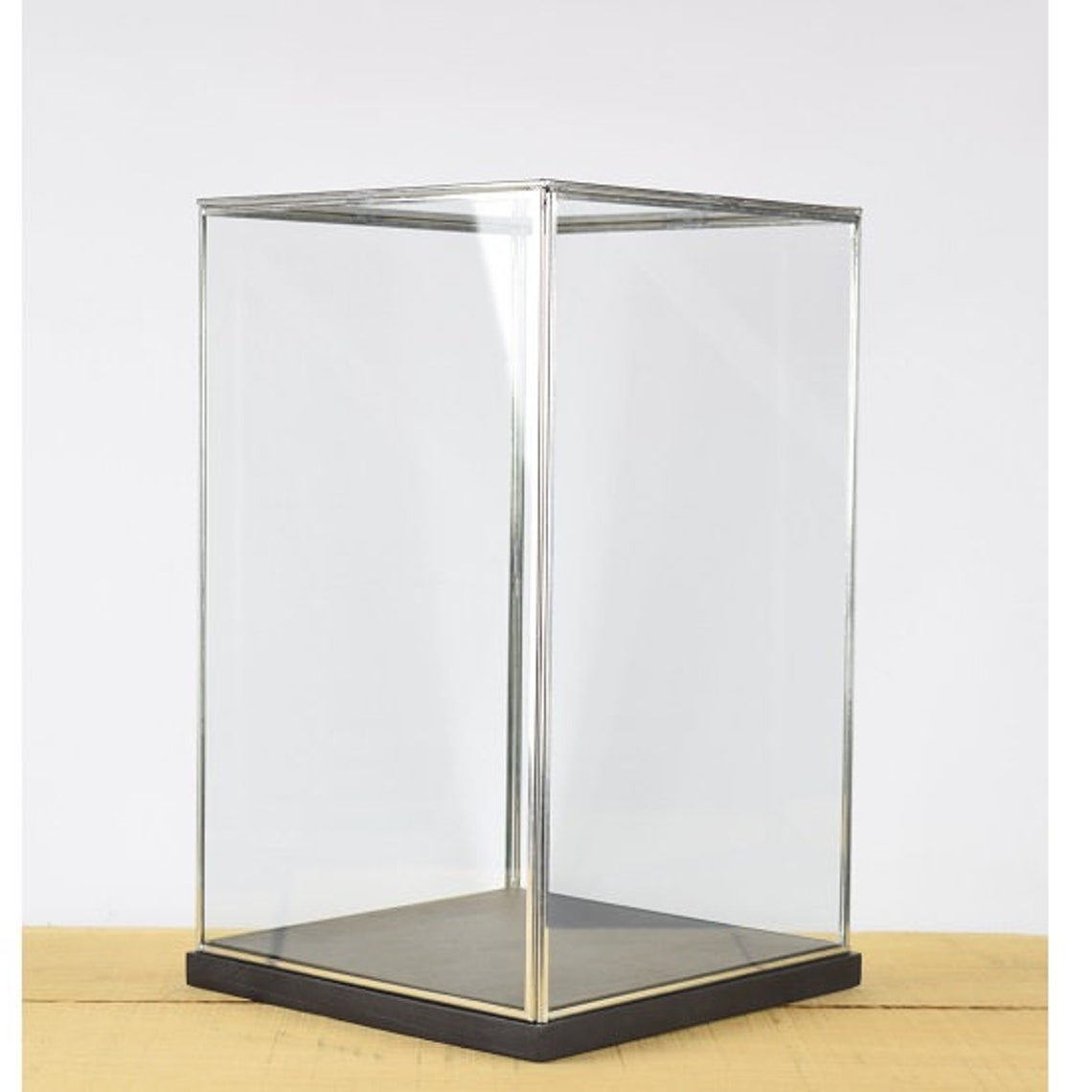 Hand Made Large Glass and Brass Display Showcase Box Dome With Etsy