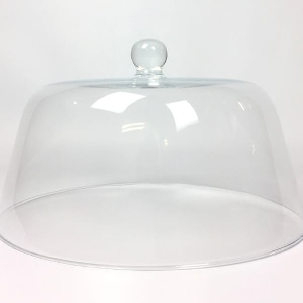Display Cake Glass Dome Cover / Lid Diameter 31 cm