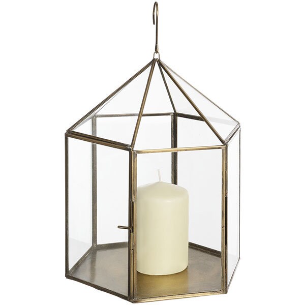 Hanging Lantern for Pillar Candle Etsy