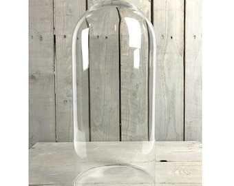 Large Glass Dome Display Cloche 33 x 15 cm