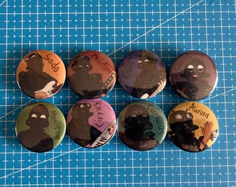 32mm Nameless Ghouls Badges