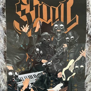 Nameless Ghoul Collage Poster
