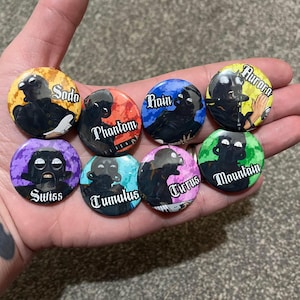 32mm Nameless Ghouls Badges *UPDATED DESIGN*