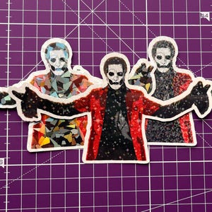 Copia RHRN Crucifixion Holographic Vinyl Sticker