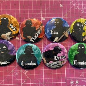 58mm Nameless Ghoul Badge/Button *UPDATED DESIGN*