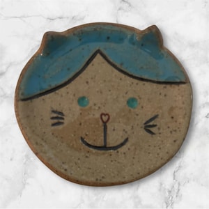 Tiny Cat Ring Dish | Trinket Dish | Handmade