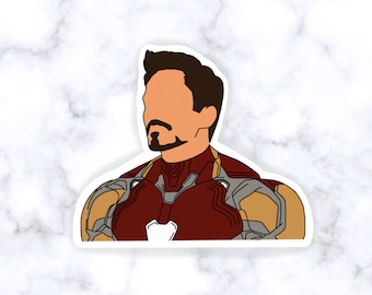 Pegatina de vinilo Ironman