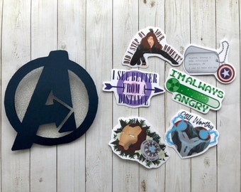 The Team Vinyl Sticker Pack