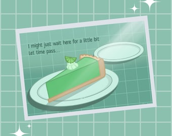 Let Time Pass Art Print