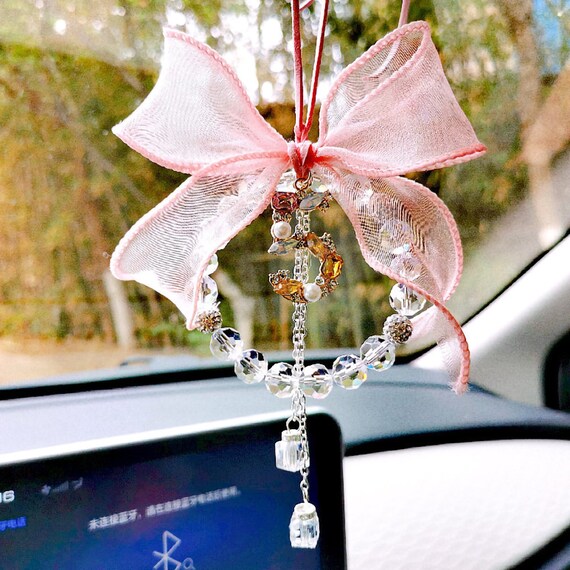 Ribbon with 2024 hanging crystals