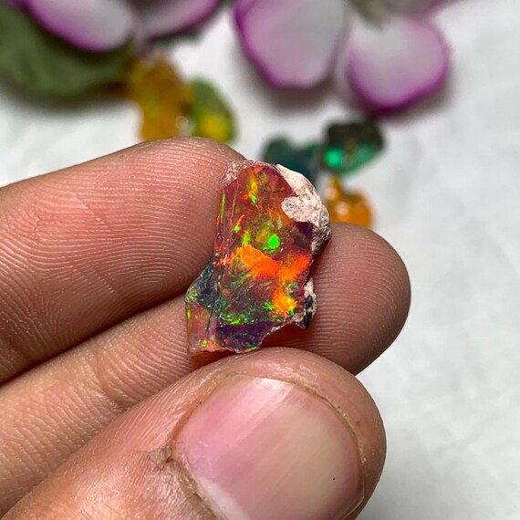Ethiopian Opal Raw, Welo Opal Rough, Natural Opal Rough, Fire Opal Rough, Opal Rough Gemstone, Opal Rough For Making Jewelry & Cabochons