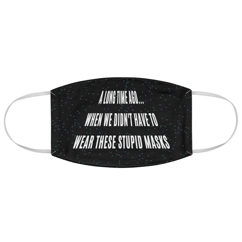 Funny Face Mask Fun Face Mask This Mask is Stupid Anti Etsy