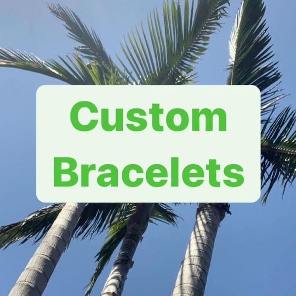 Custom Adjustable Woven Braided Friendship Bracelets