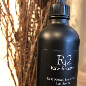 4oz Growth Oil/Skin Serum w/ natural wood comb