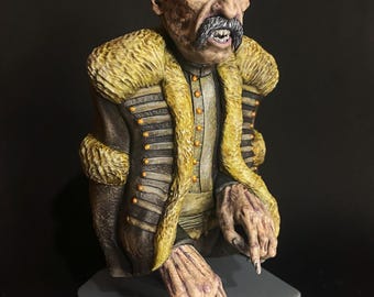 Count Orlok Bust – Hand-Painted Horror Collectible