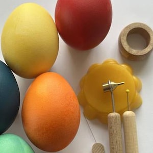 Gift set for children&#39;s Easter egg painting pen for painting Easter eggs wax dye Easter egg stand Ukrainian pysanka easter egg decorating