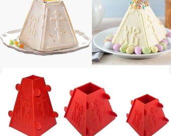 Form for Easter cheesecake Plastic Form Mold Easter cake Traditional Easter cake Paskha Mold Cheese Mold Orthodox Easter Pascha