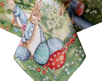Ostern-Tischdecke, bestickte Tischdecke, ukrainische Tischdecke, Ostertischdecke, Ostergeschenk, Geschenk für Mutter, Ukraine-Verkäufer