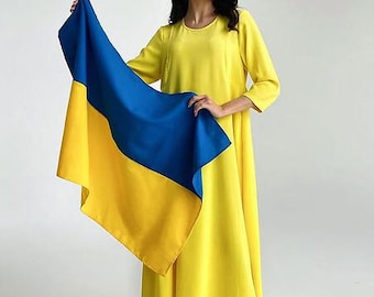 Flag of Ukraine 140*90 cm from Ukraine made in Ukraine. Flag of Ukraine, Ukrainian national big flag Ukraine seller Ukraine Ukrainian shop