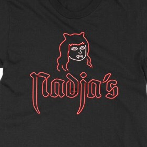 Nadja's Nightclub - T-shirt classique unisexe pour adulte en coton épais Ce que nous faisons dans l'ombre