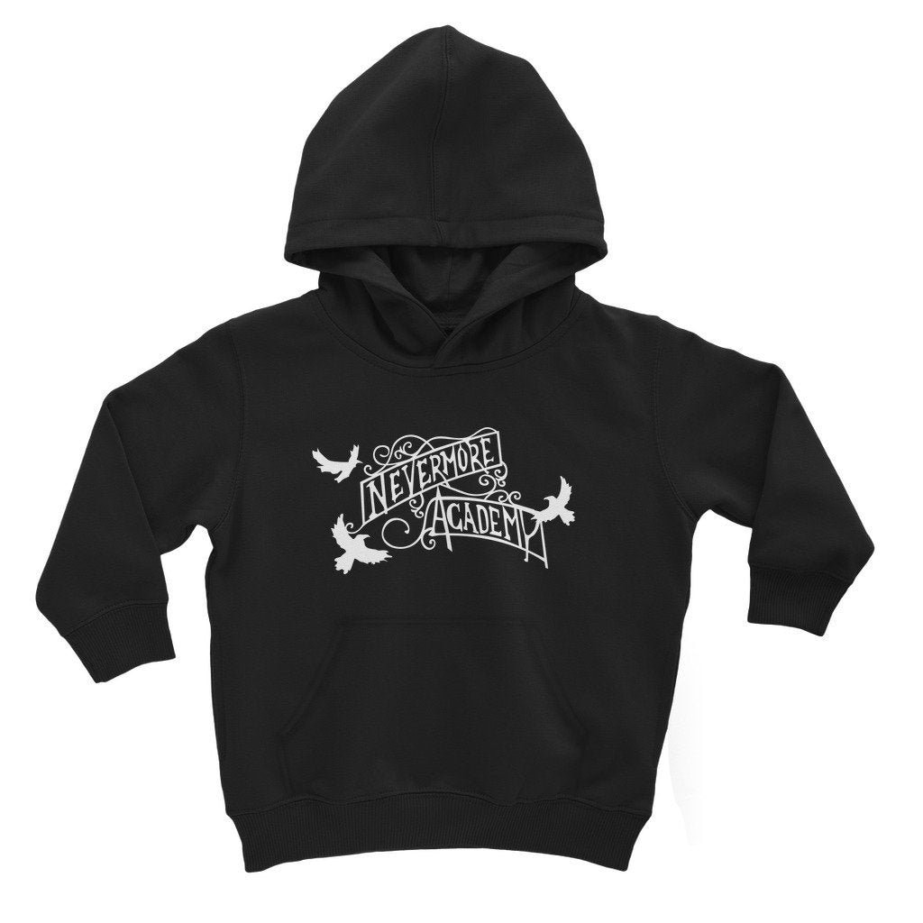 Discover Nevermore Academy - Wednesday Addams Classic Kids Hoodie