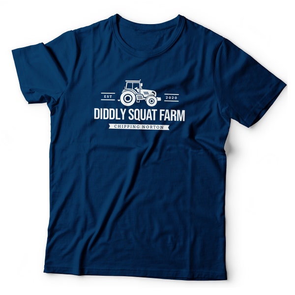 Diddly Squat Classic Heavy Cotton Unisex Adult T-Shirt