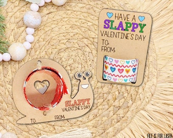 Kids Valentine Snap Bracelet File, Valentine Snap Bracelet  File, Snap Bracelet Valentine SVG File, Glowforge Valentine's Day File