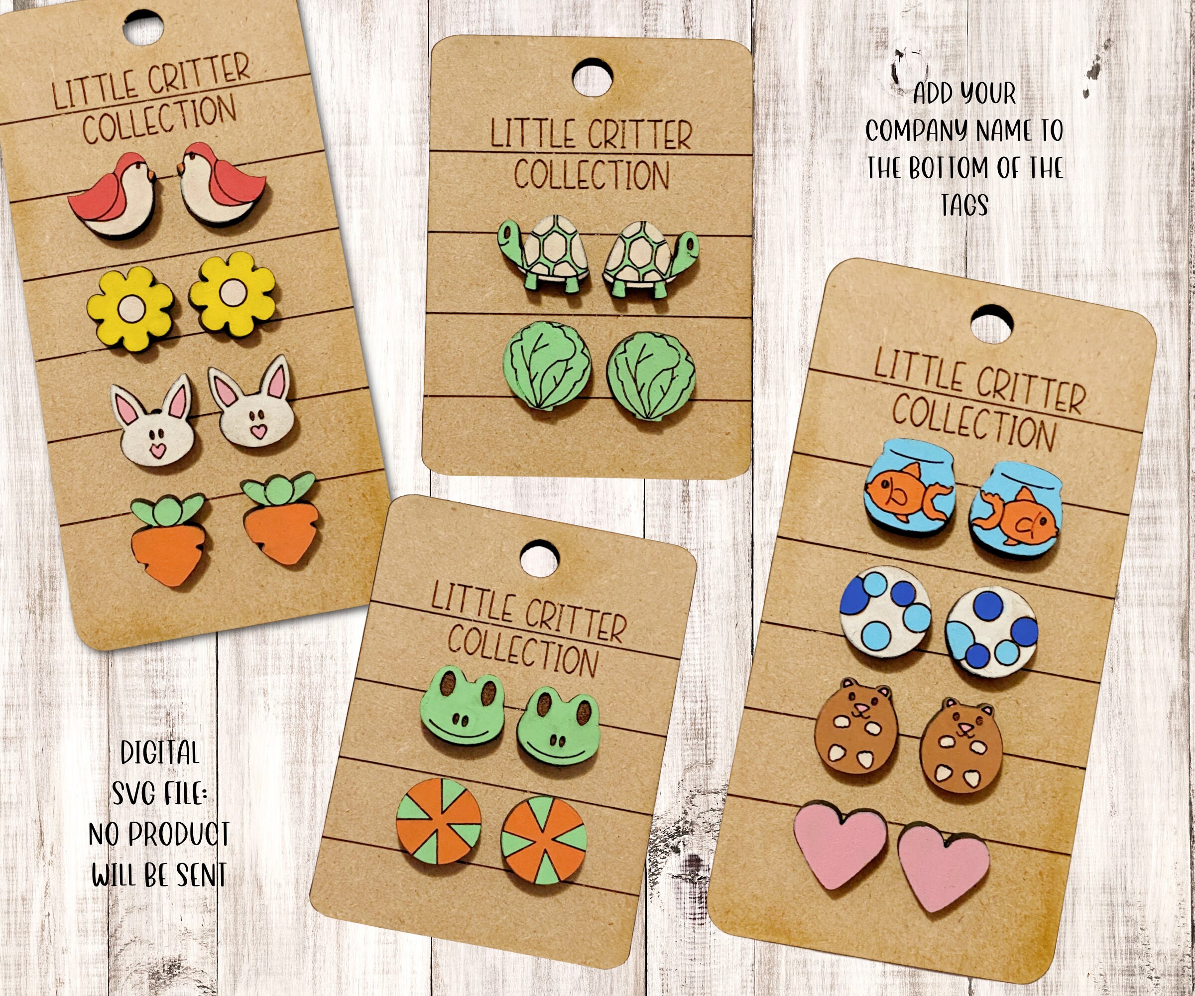 Pet Earrings SVG Cut File, Dog Earrings Svg Cut File, Cat Earrings SVG Cut File, Bunny Earrings SVG Cut File, Turtle Earrings Svg Laser File