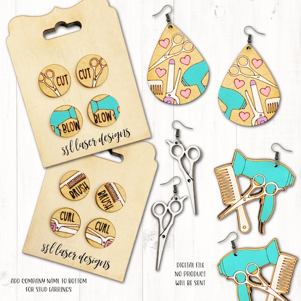 Hairstylist Jewelry Etsy