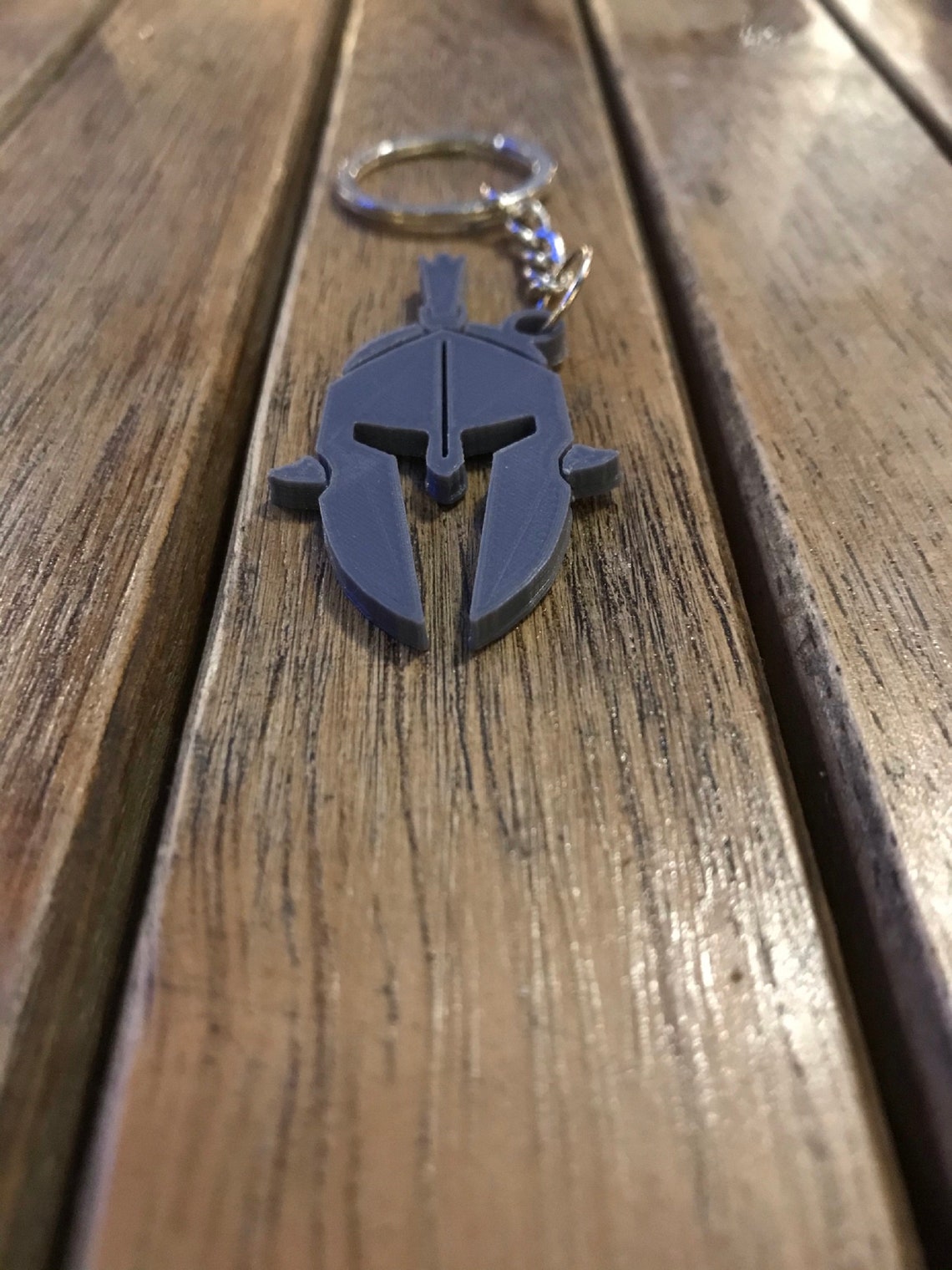 Spartan Keychain Etsy