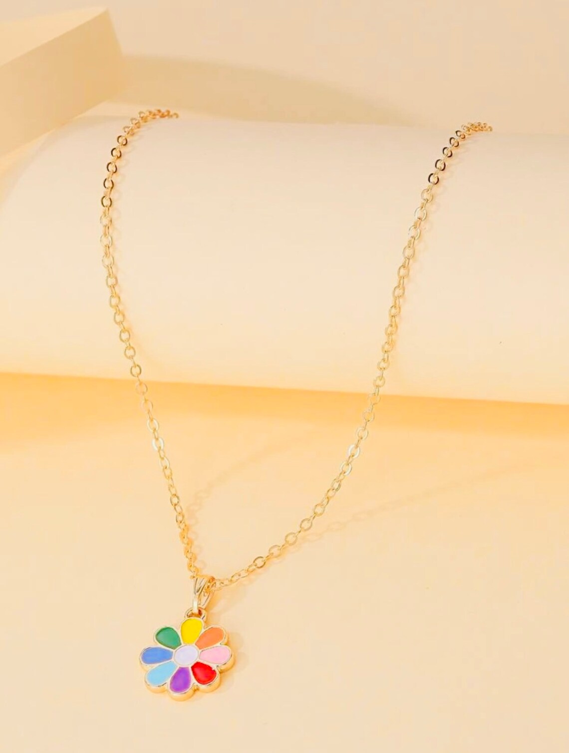 Daisy Flower Earring and Necklace Gift Set Valentines Gift Etsy