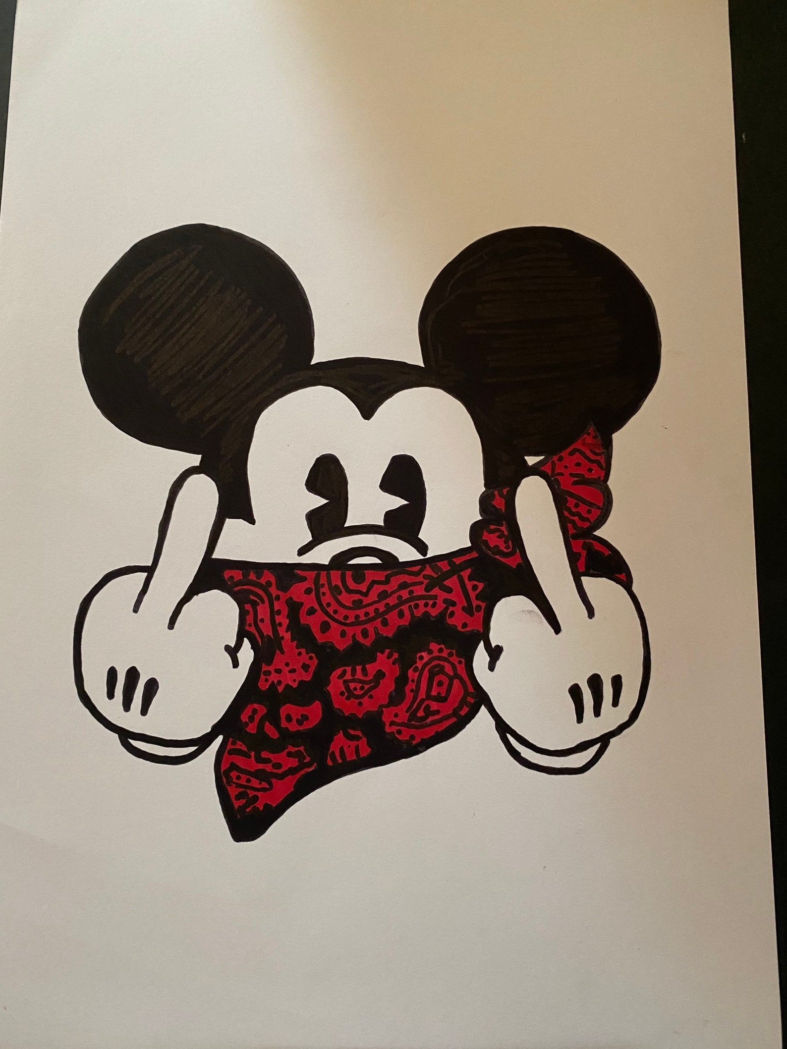 Graffiti Micky Maus | Etsy