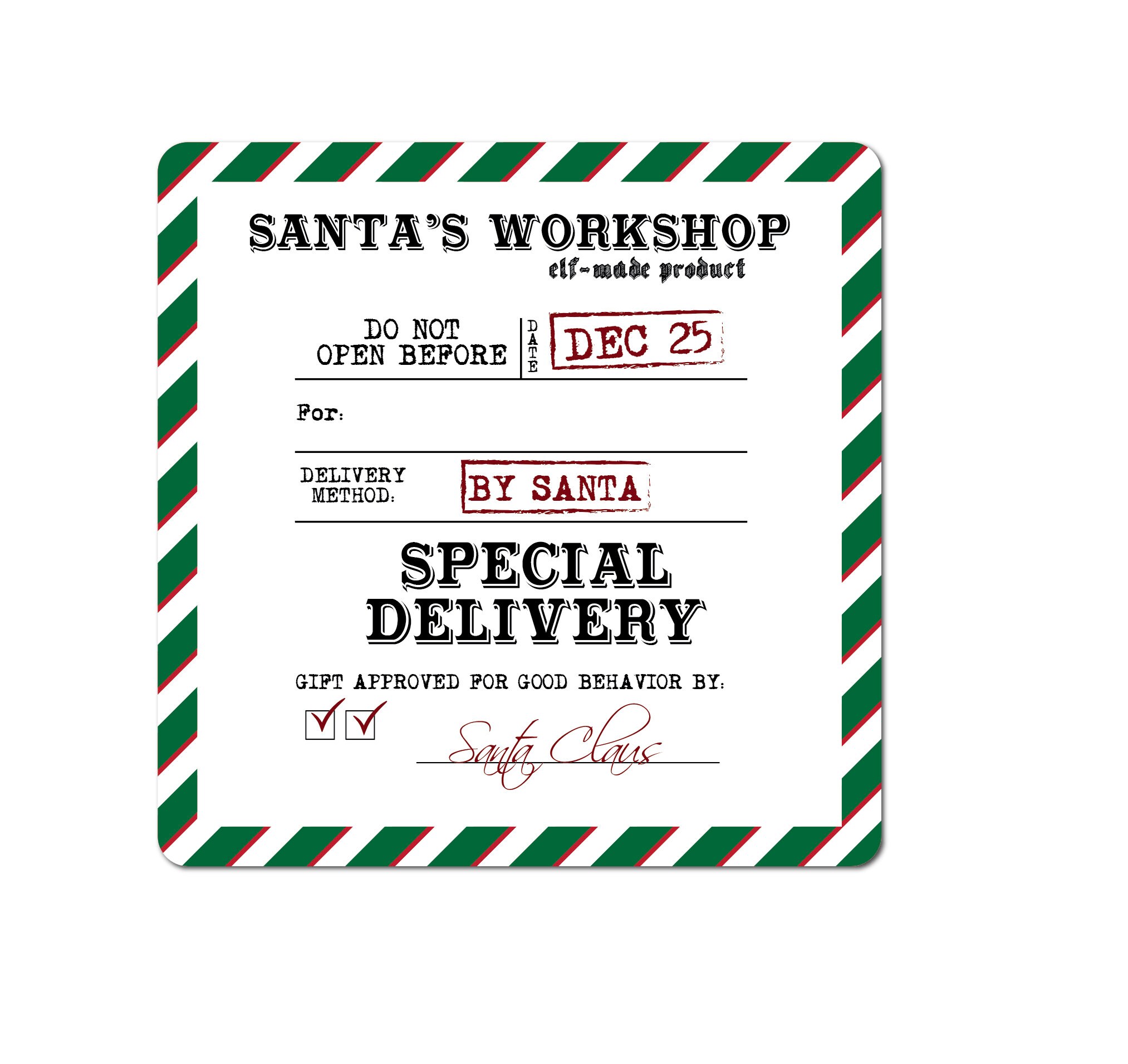 DIGITAL DOWNLOAD of our Santa's decal Etsy