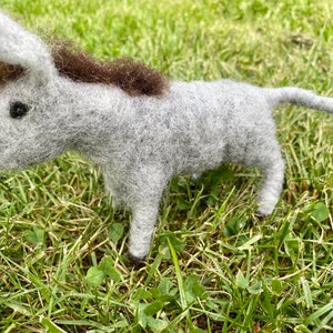 Felted donkey image 2