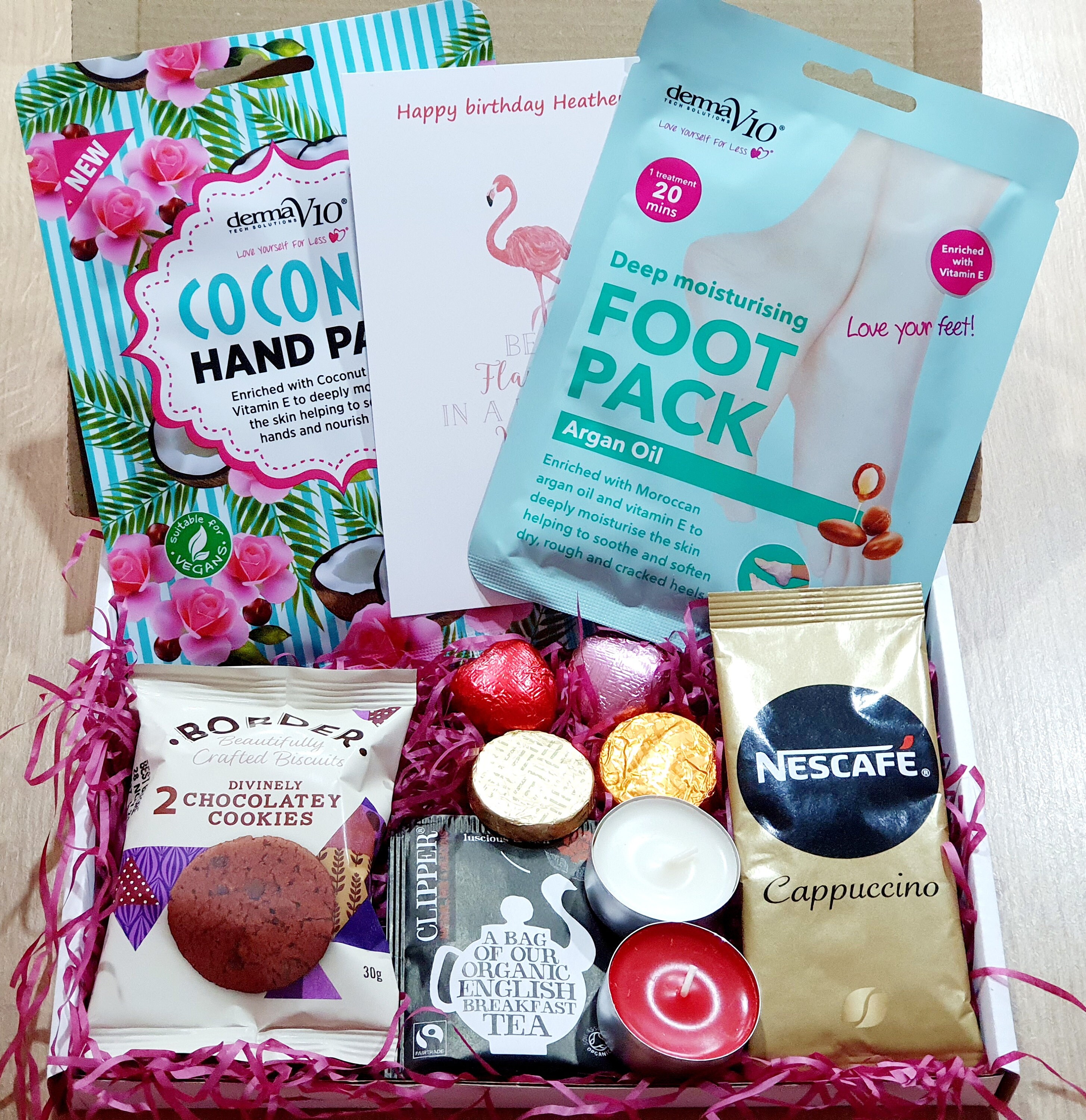 Personalised Care Package Letterbox Pamper Hamper Spa Day Gift Etsy