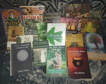 Celtic, Druid, Shaman Witchcraft/Mythology Books (All New)