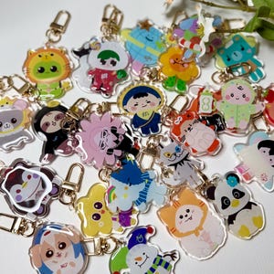 BL / GL / Tpop-sleutelhangers WilliamEst PerthSanta PondPhuwin FirstKhaotung GeminiFourth JoongDunk Jimmysea TayNew BounPrem JossGawin