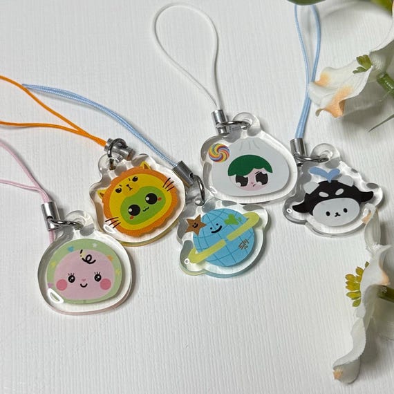 GMMTV Phone Charms (head Ver.) Perthsanta Pondphuwin Geminifourth