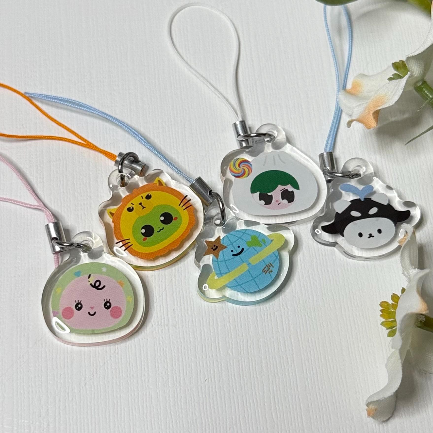 GMMTV Phone Charms (head Ver.) Perthsanta Pondphuwin Geminifourth