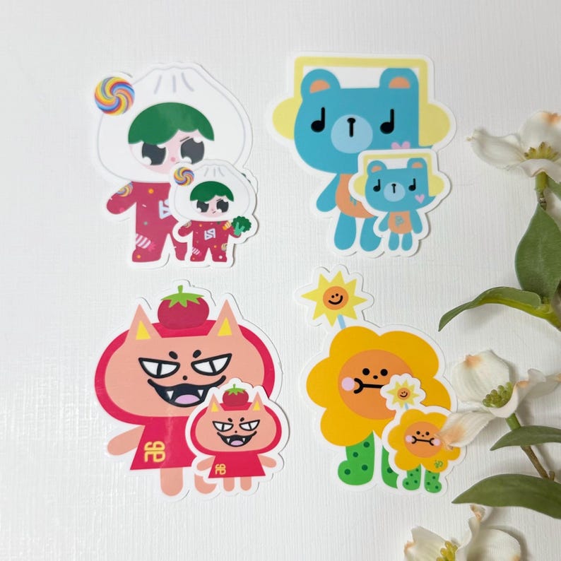 BL Vinyl Stickers WilliamEst PerthSanta PondPhuwin JuniorMark FirstKhaotung GeminiFourth JoongDunk Jimmysea TayNew BounPrem JossGawin image 3
