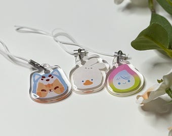 Fanmade Thai BL Domundi Mascot Keychains - Etsy