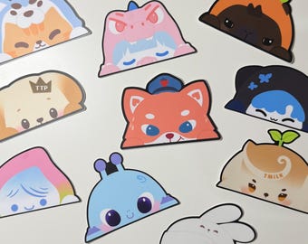 Domundi Peeker Stickers Weerbestendig | KengNamping TleFirstone ZeeNunew