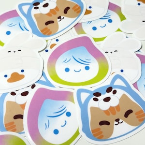 Vinylstickers Domundi-mascotte | ZeeNunew NongZon TleFirstone KengNamping