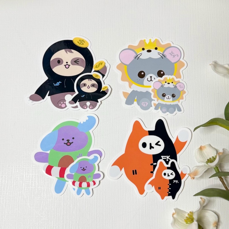 BL Vinyl Stickers WilliamEst PerthSanta PondPhuwin JuniorMark FirstKhaotung GeminiFourth JoongDunk Jimmysea TayNew BounPrem JossGawin image 4