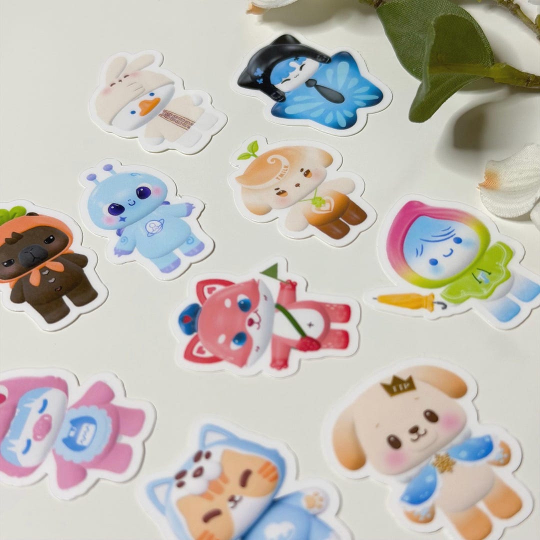 Domundi Mascot Vinyl Stickers Zeenunew Nongzon Tlefirstone domundi-mascot-vinyl-stickers-zeenunew-nongzon-tlefirstone
